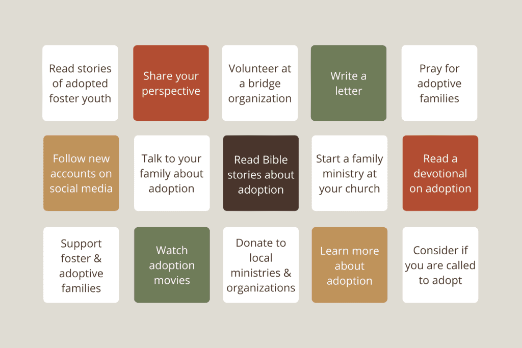 15 Ways Celebrate National Adoption Month