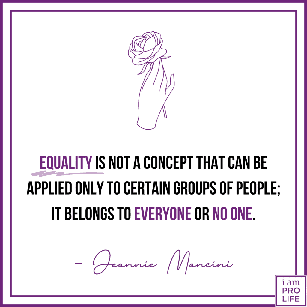 Equality Begins in the Womb: 2022 March for Life